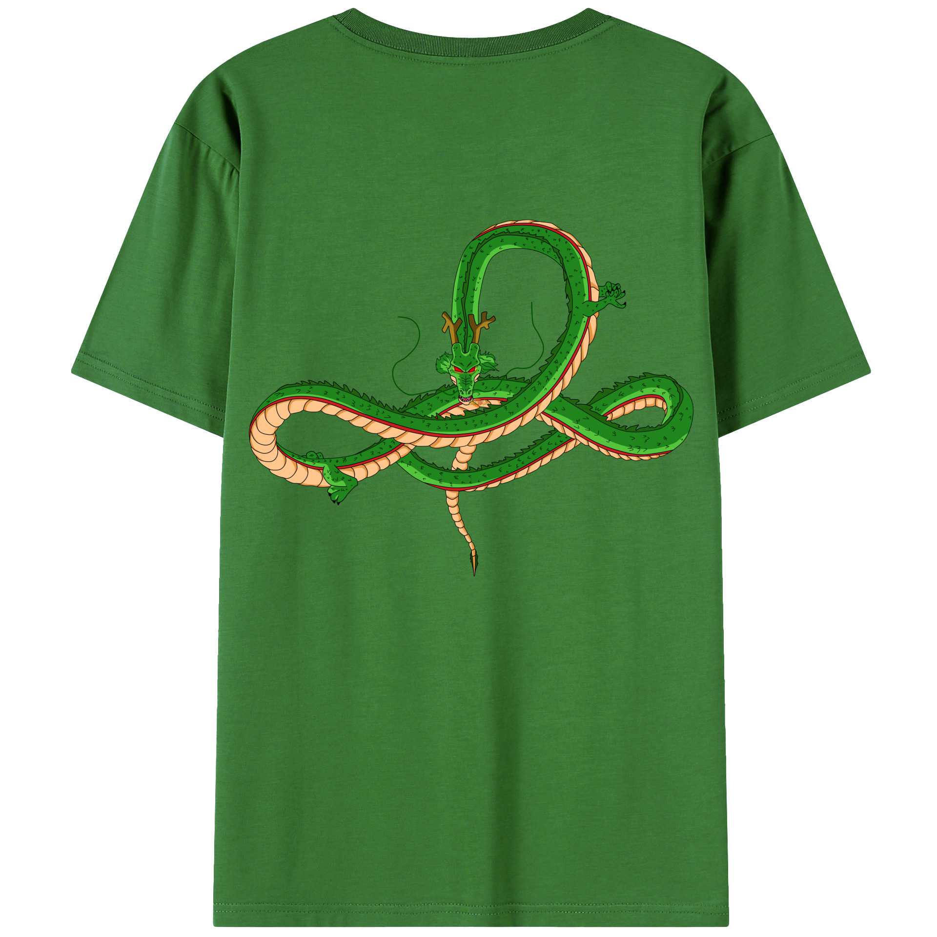 （画像用） ドラゴンボール 神龍 シェンロン DRAGON BALL Shenron レディース半袖Tシャツ(バックプリント)